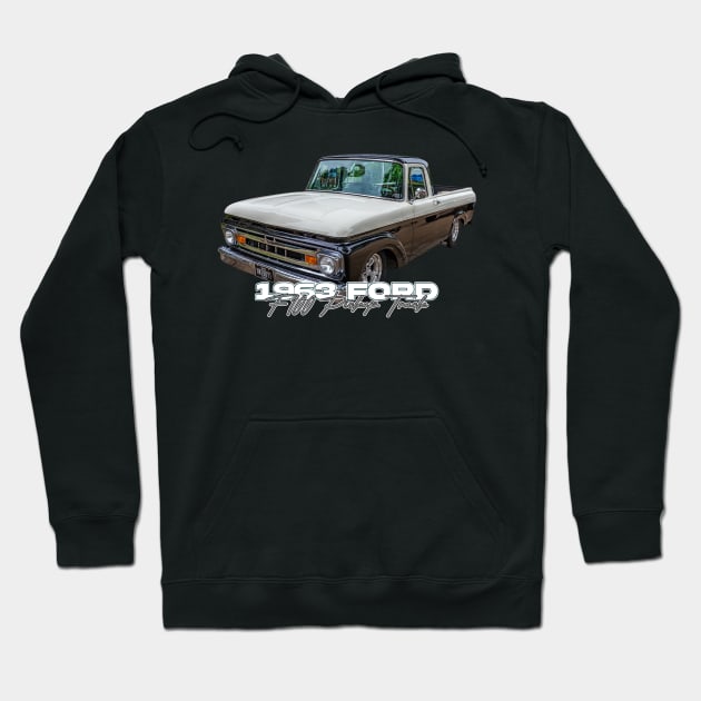 1963 Ford F100 Pickup Truck Hoodie by Gestalt Imagery